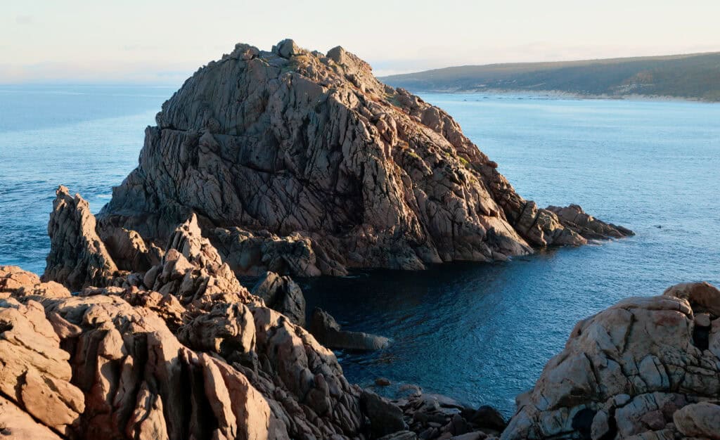 Sugarloaf Rock on the Margaret River coastline featured in this 3-Day Margaret River itinerary
