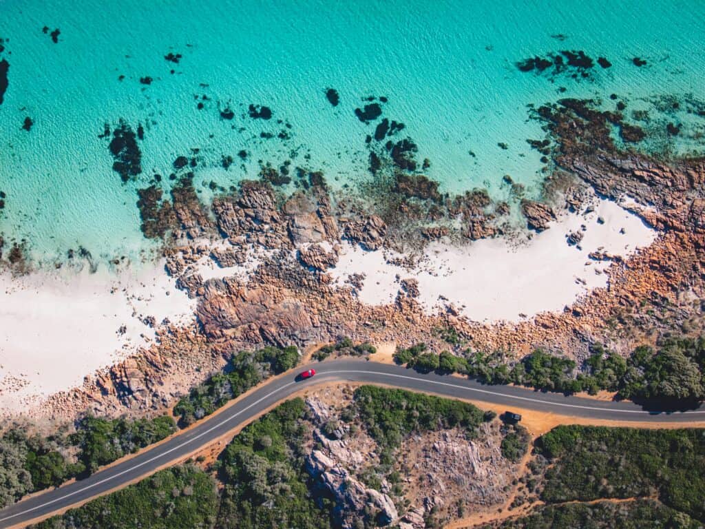 Margaret River for kids includes a free drive along Eagle Bay