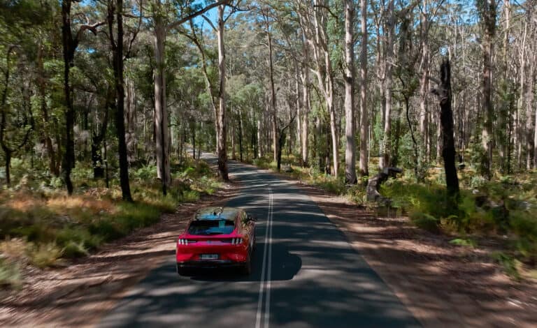 Scenic Margaret River EV road trip route and coastal drive